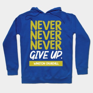 Churchill quote Hoodie